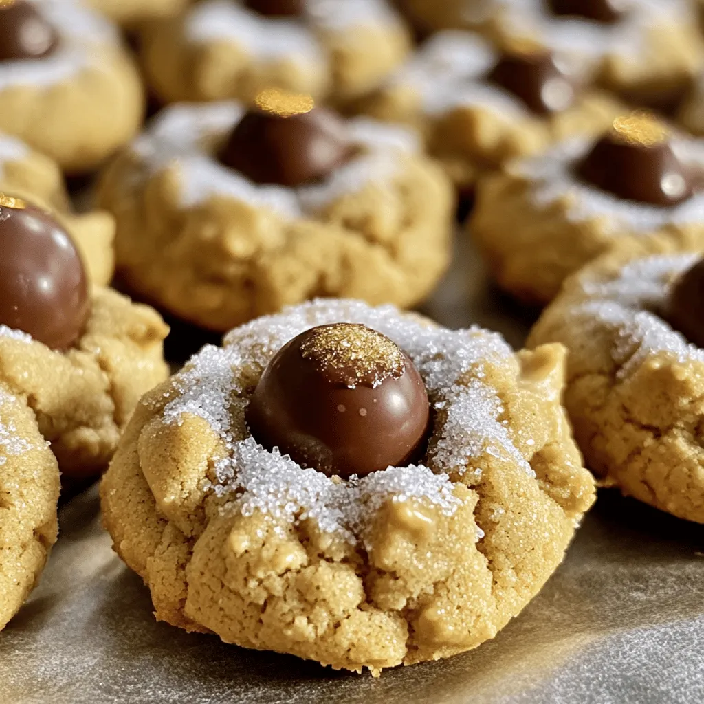 Peanut Butter Blossoms Delicious Cookie Recipe