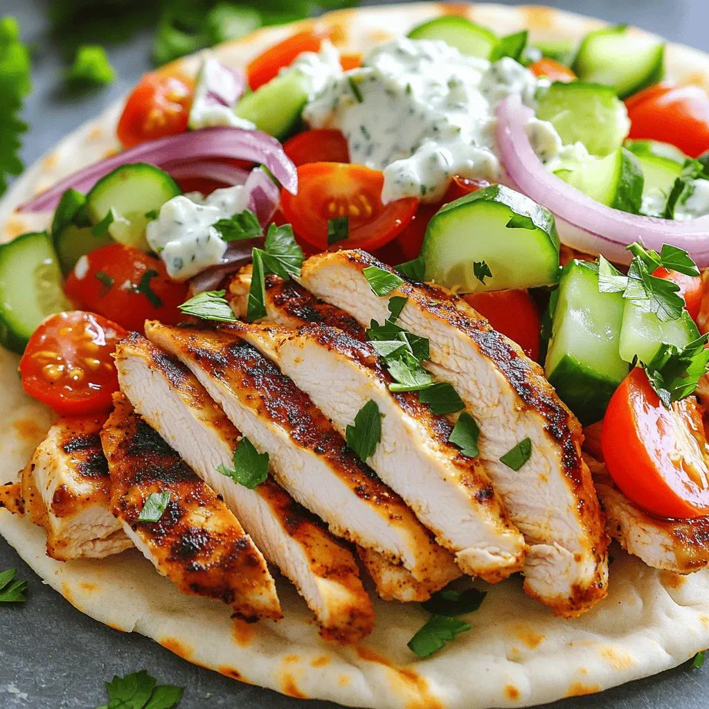 Greek Chicken Gyros Flavorful and Easy Recipe Guide