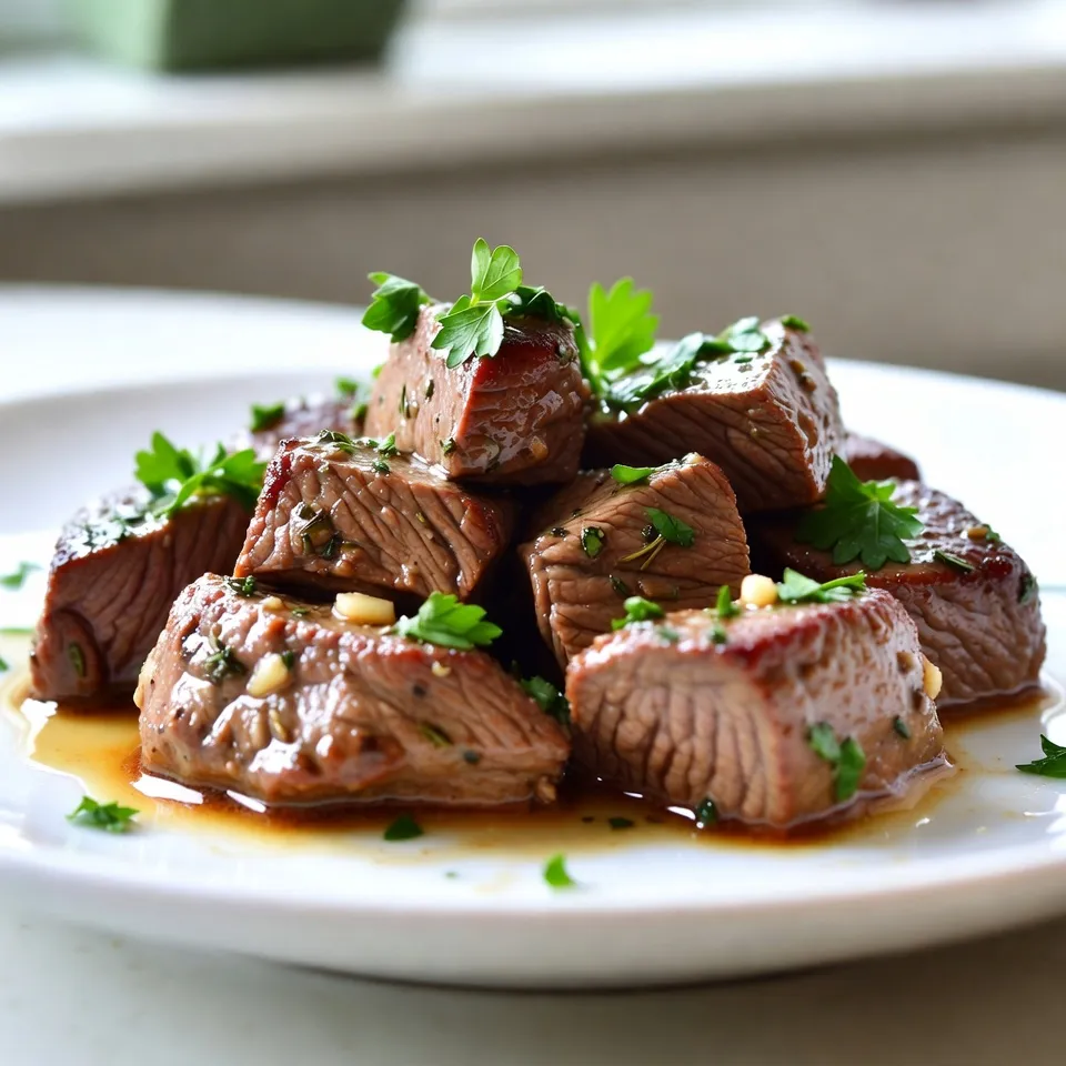 Garlic Butter Steak Bites Savory and Simple Dish