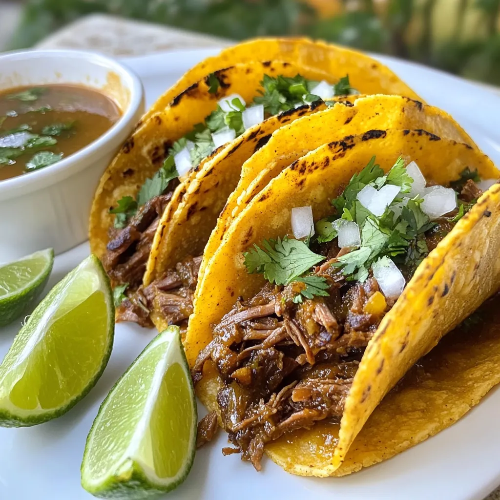 Birria Tacos Street Style Flavorful and Easy Recipe