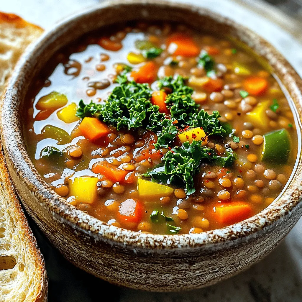 Vegan Lentil Soup Flavorful and Nourishing Recipe