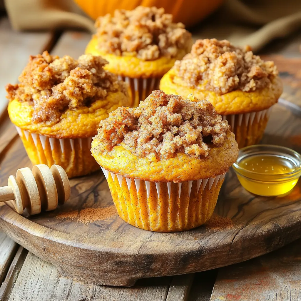 Pumpkin Streusel Coffee Cake Muffins Irresistible Delight