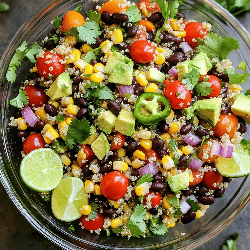 Satisfying Southwest Quinoa Salad Healthy Delight