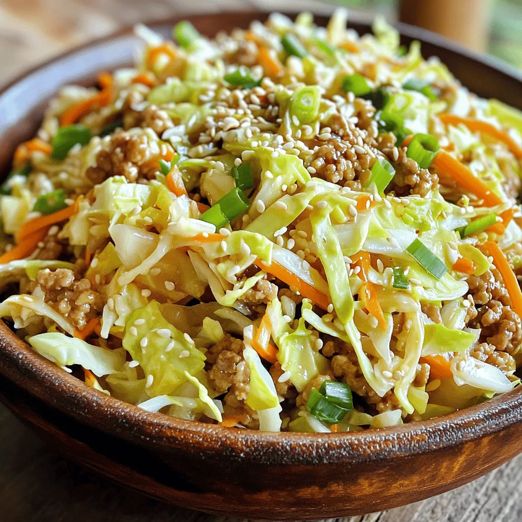 Egg Roll in a Bowl Quick and Flavorful Meal