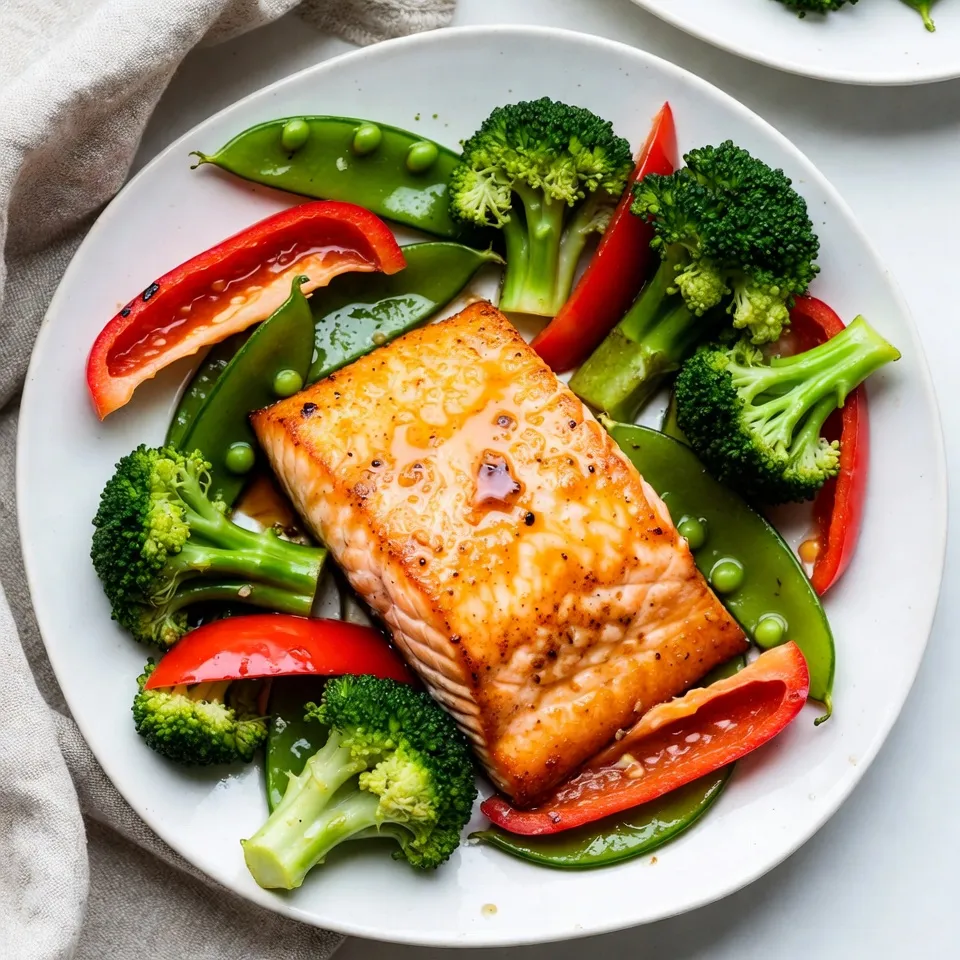 Honey Garlic Salmon Sheet Pan Delightful Dinner