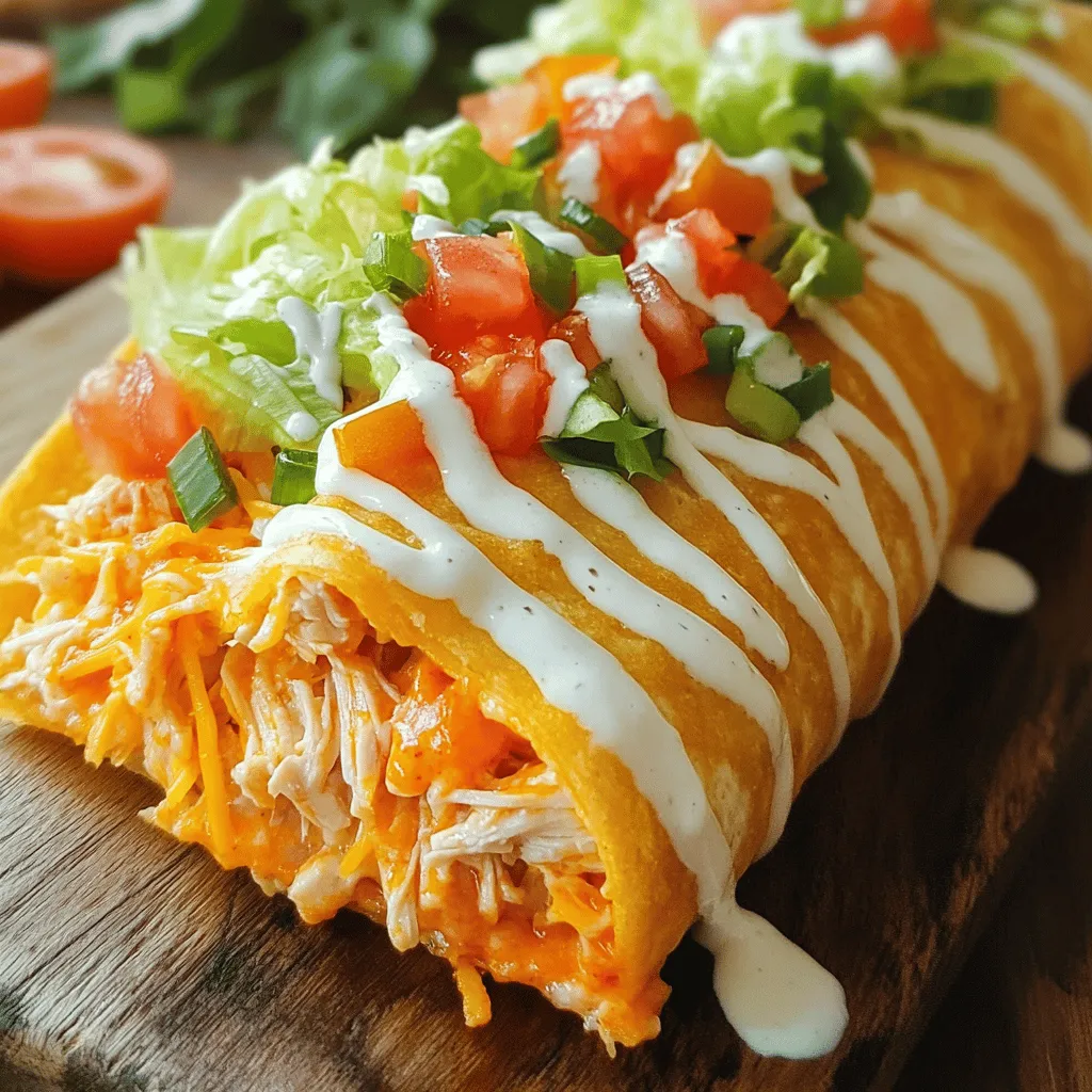 Cheesy Buffalo Chicken Burritos Simple and Tasty Meal