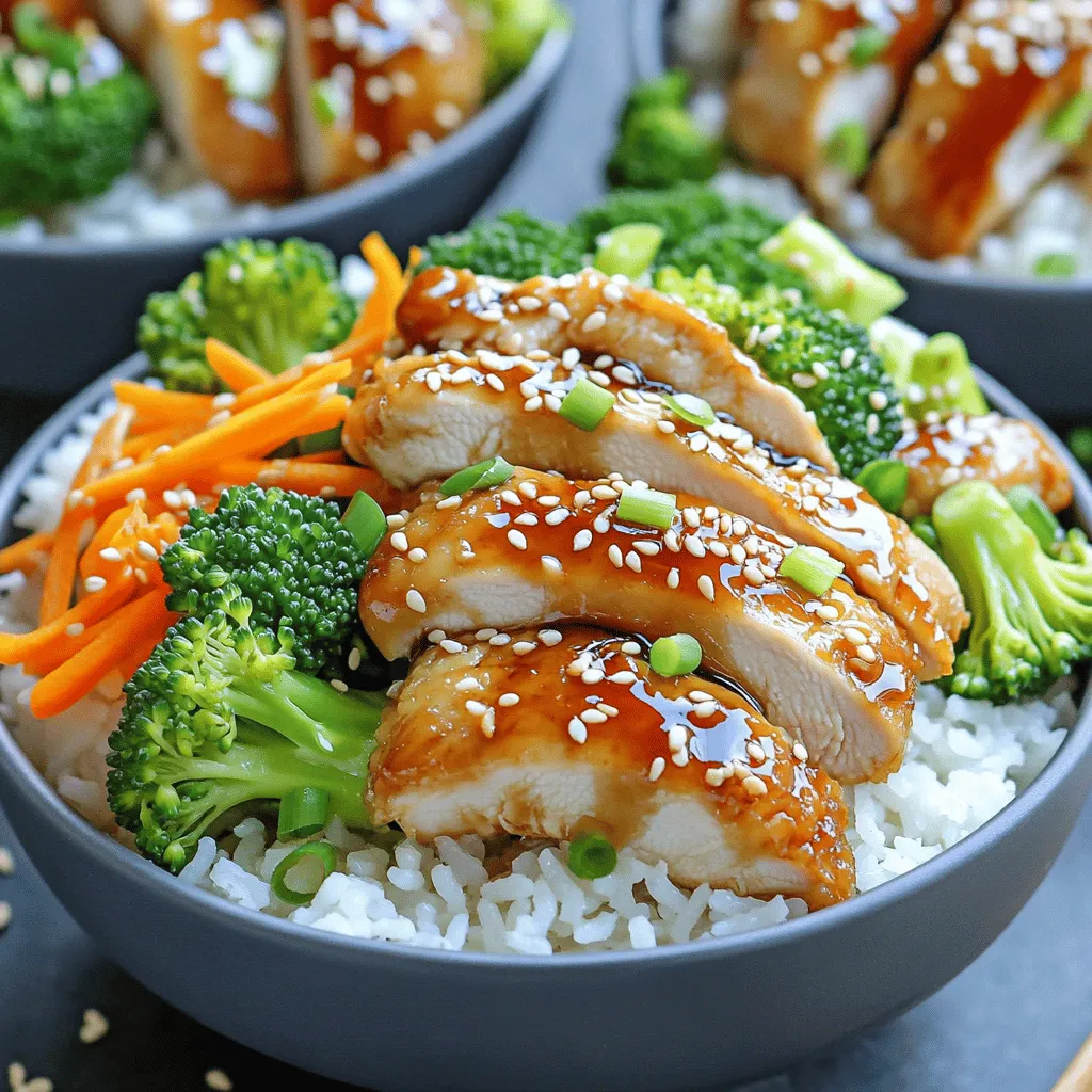 Teriyaki Chicken Rice Bowls Flavorful and Easy Recipe