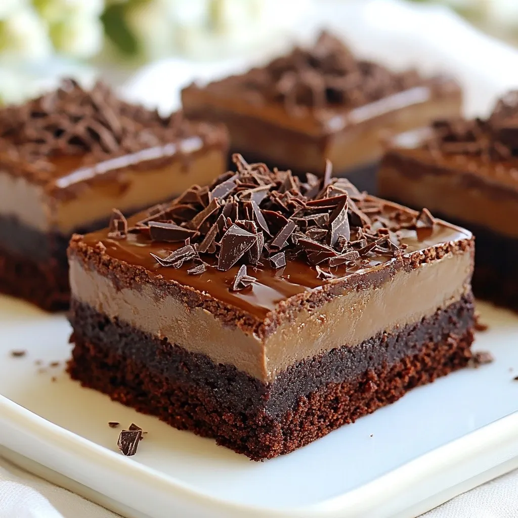 Chocolate Mousse Brownies Rich and Indulgent Treat