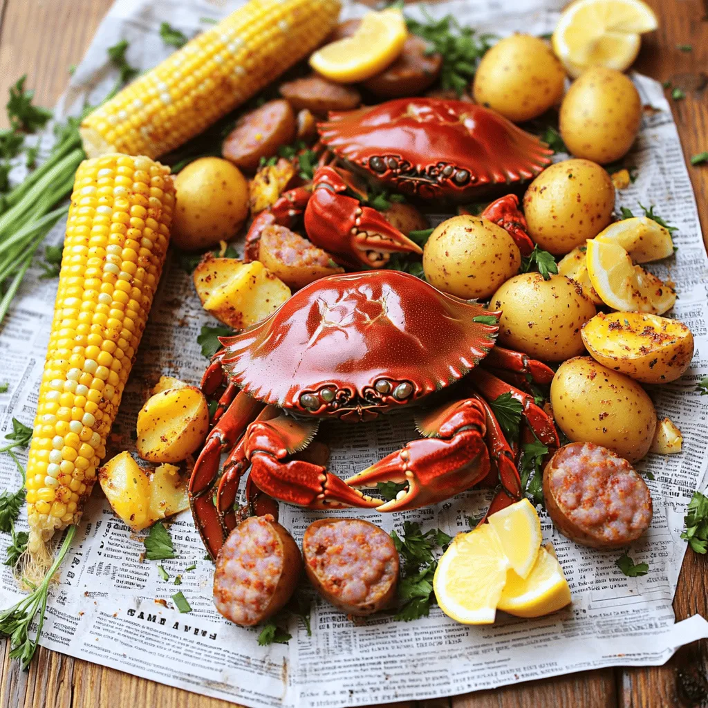 Signature Crab Boil Feast for Flavorful Gatherings