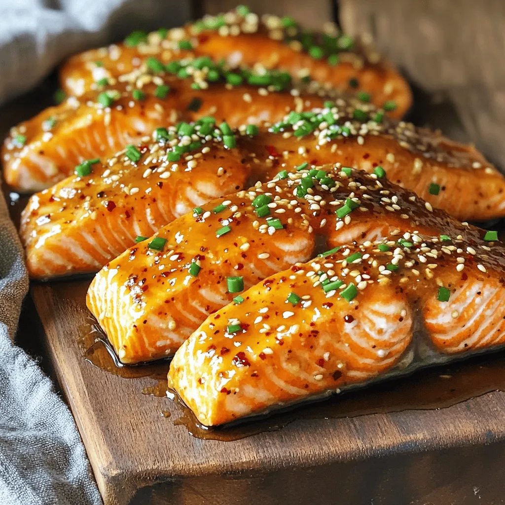 Air Fryer Honey Garlic Salmon Delightful Dinner Dish