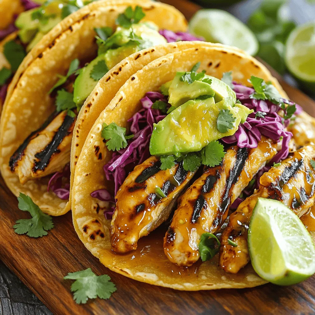 Honey Lime Chicken Tacos Flavorful and Simple Meal