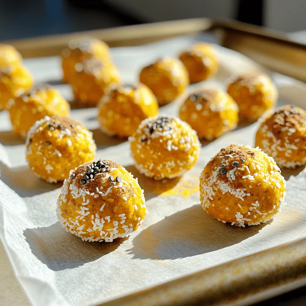 Pumpkin Spice Energy Bites Tasty and Nutritious Snack