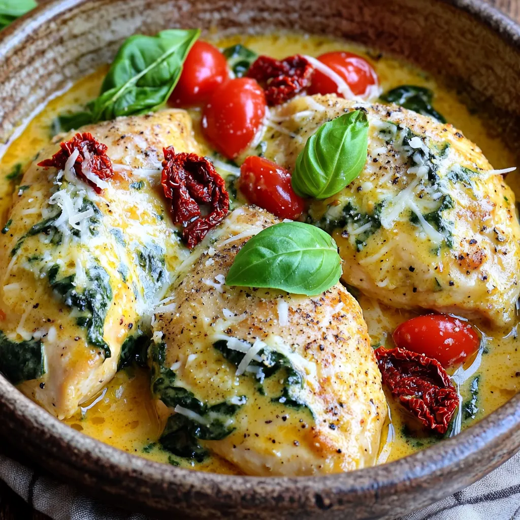 Instant Pot Creamy Tuscan Chicken Flavorful Delight