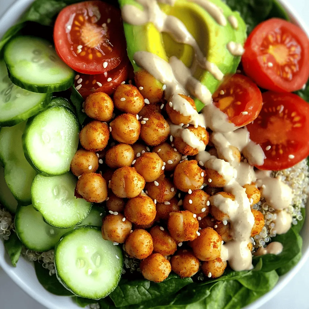 Crispy Chickpea Buddha Bowl Flavorful and Nutritious Meal