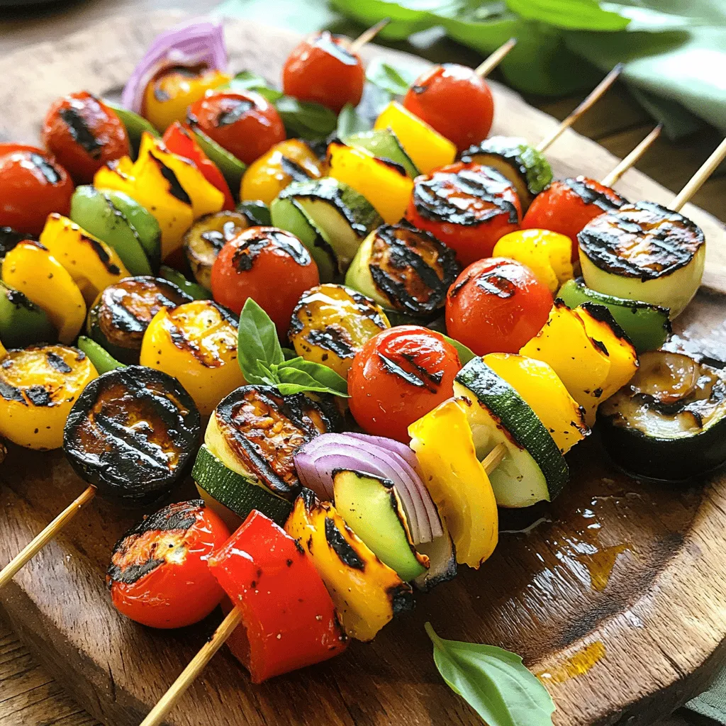 Grilled Vegetable Skewers Flavorful and Easy Recipe