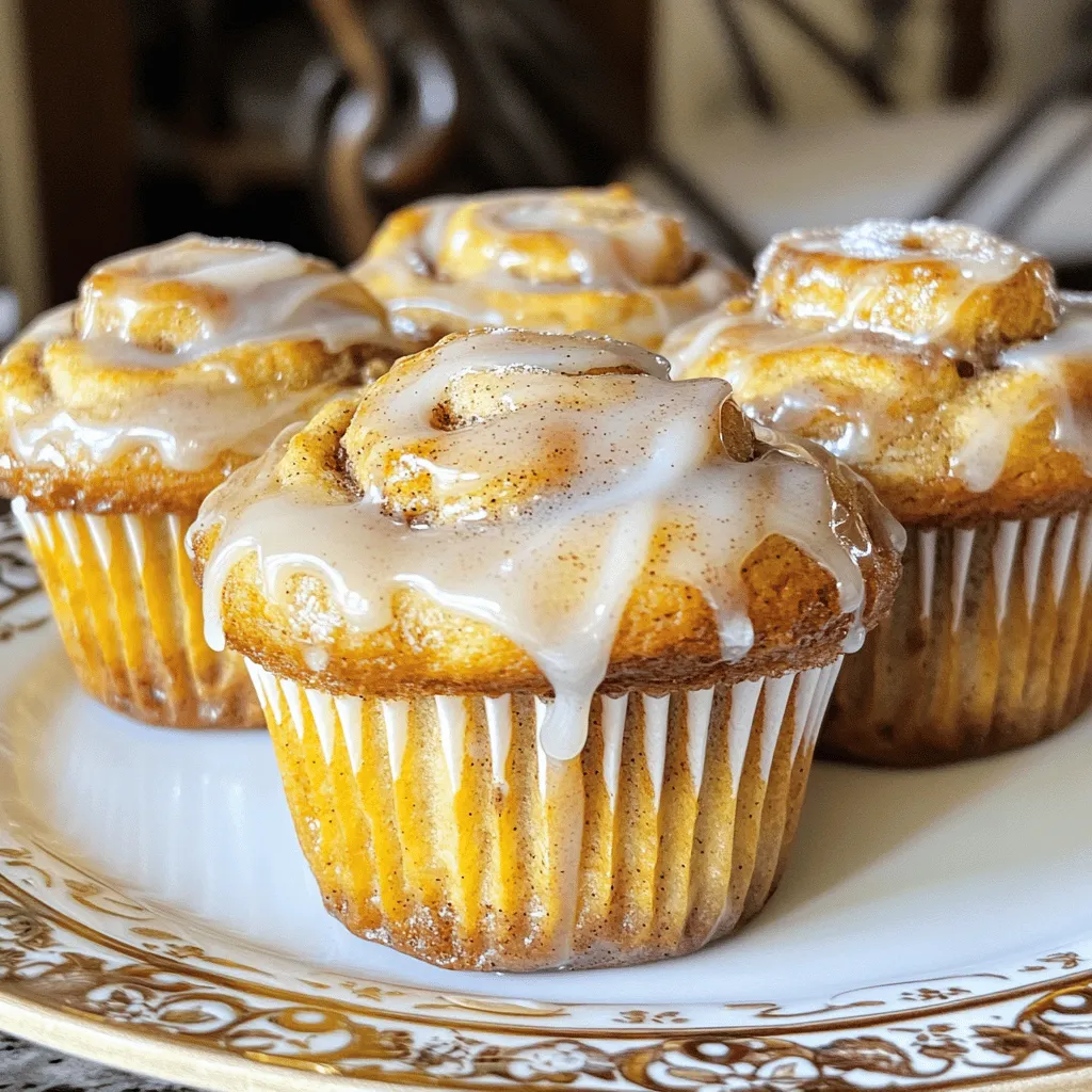 Savory Banana Bread Cinnamon Roll Muffins Recipe