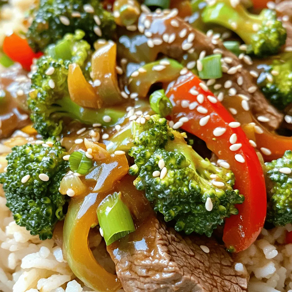Beef and Broccoli Stir-Fry Flavorful Meal in Minutes