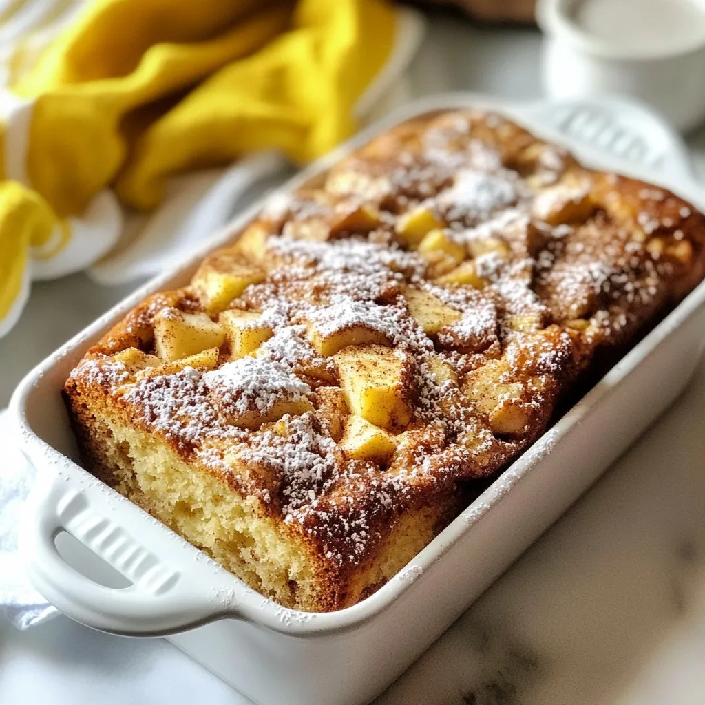 Incredible Cinnamon Apple Bread Simple and Tasty Recipe