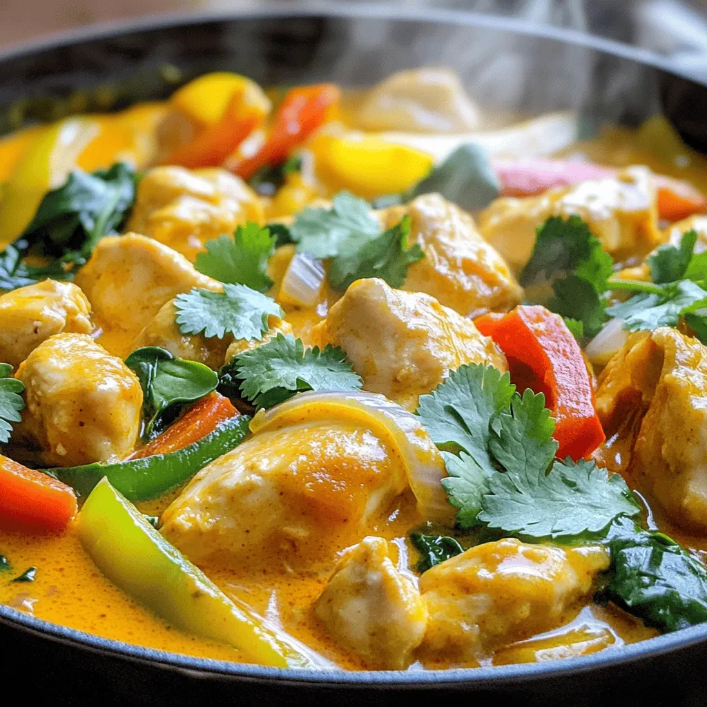 Coconut Curry Chicken Flavorful and Simple Recipe