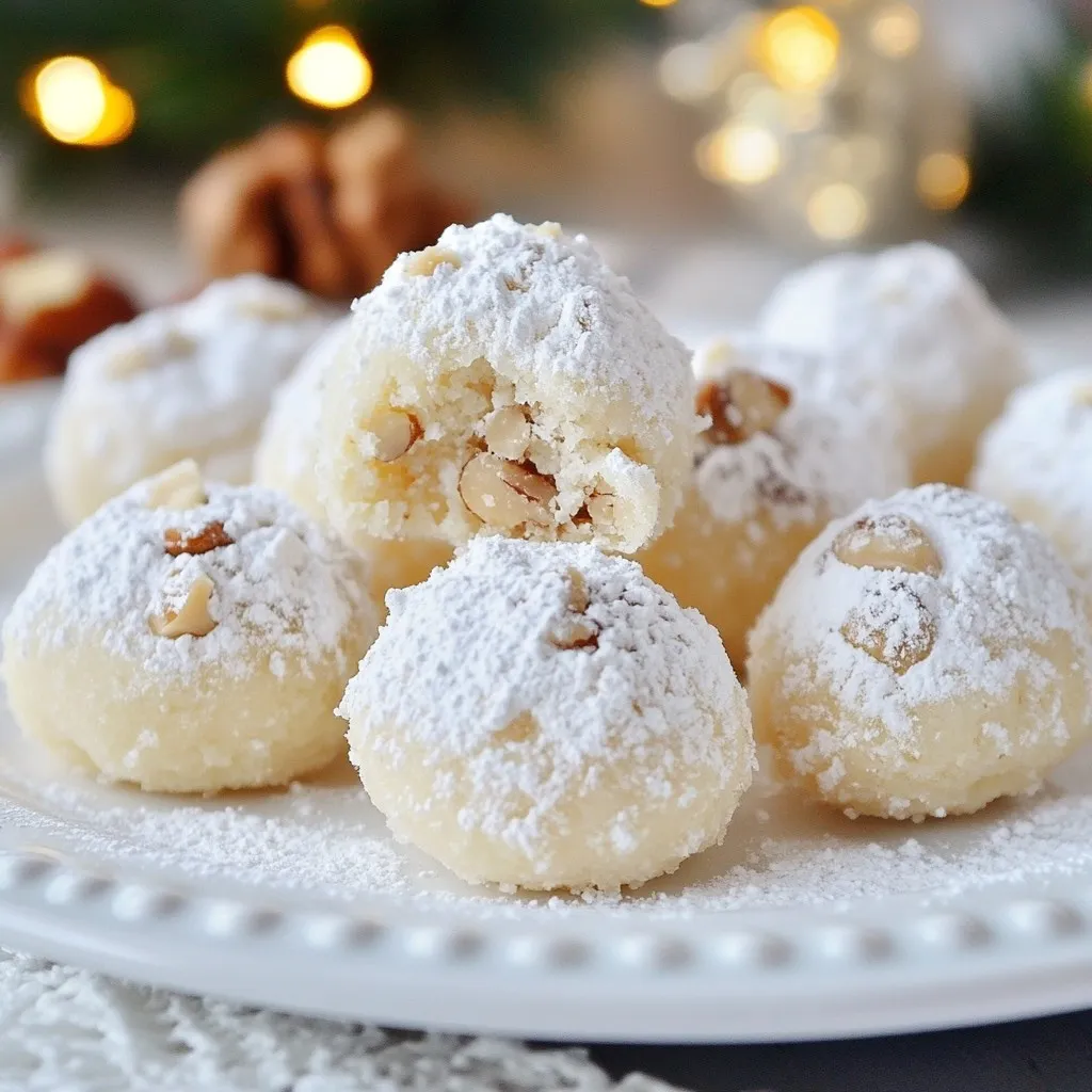 Snowball Russian Tea Cakes Simple and Sweet Treat