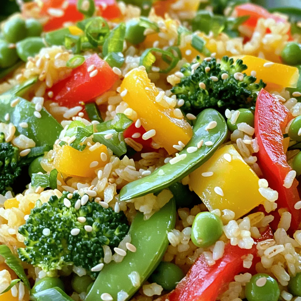 Vegetable Fried Rice Tasty One-Pan Meal Idea