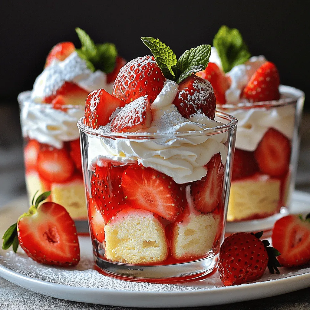 Strawberry Shortcake Parfaits Easy and Tasty Treat