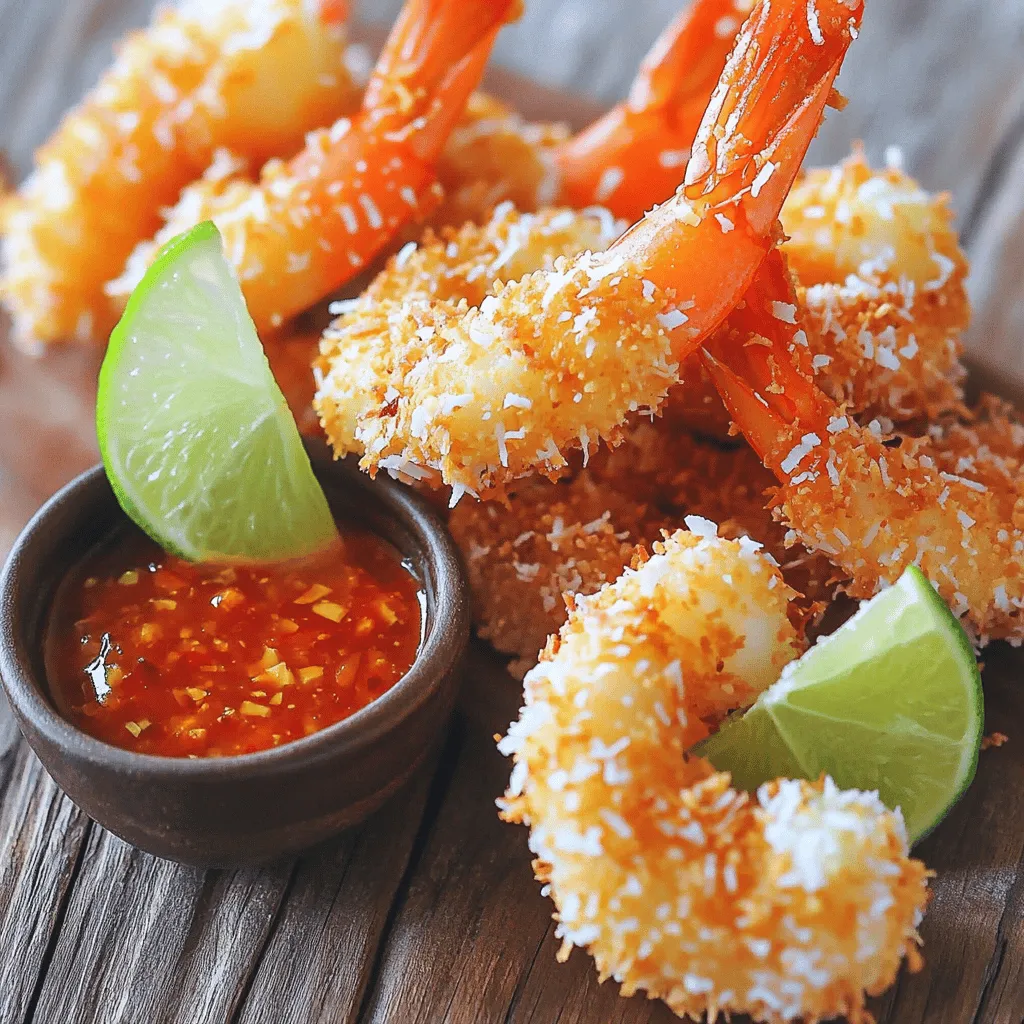 Air Fryer Coconut Shrimp with Chili Sauce Delight