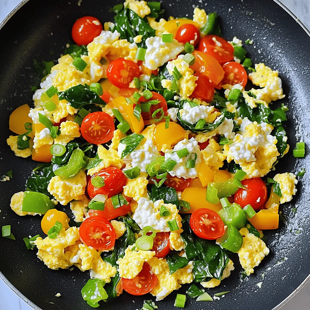 Protein Egg White Scramble Easy and Healthy Recipe