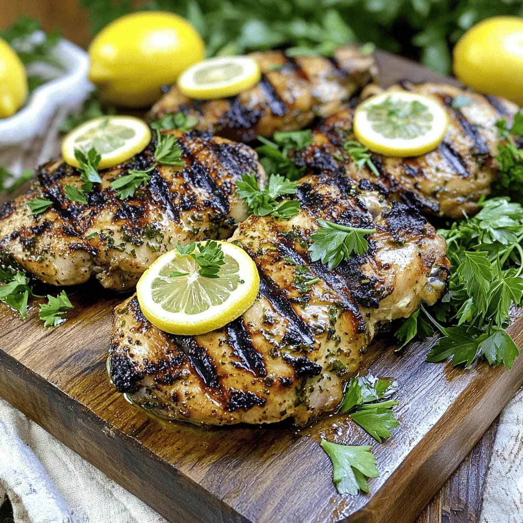 Lemon Herb Grilled Chicken Flavorful and Simple Recipe