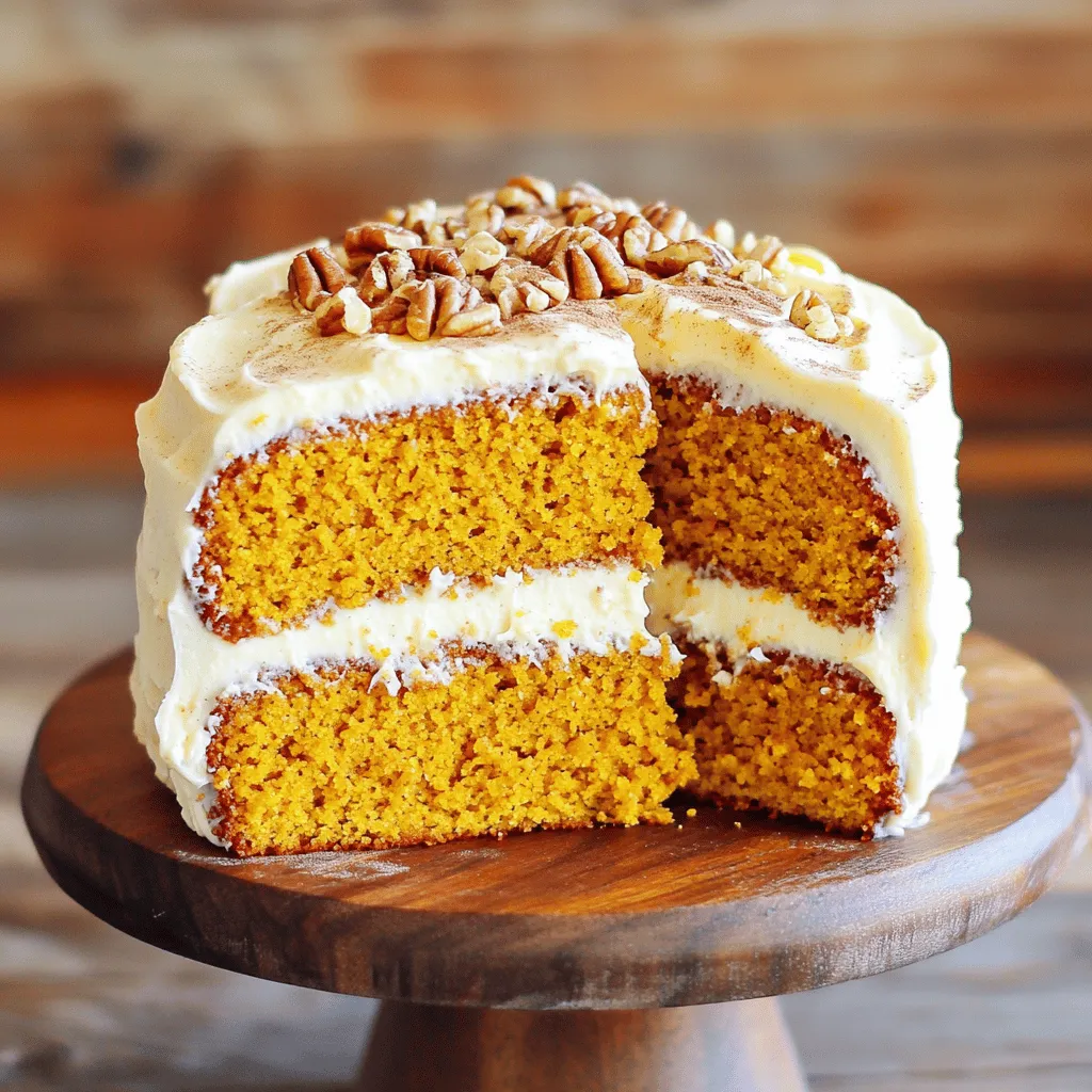 Pumpkin Spice Layer Cake Delightful Fall Bake