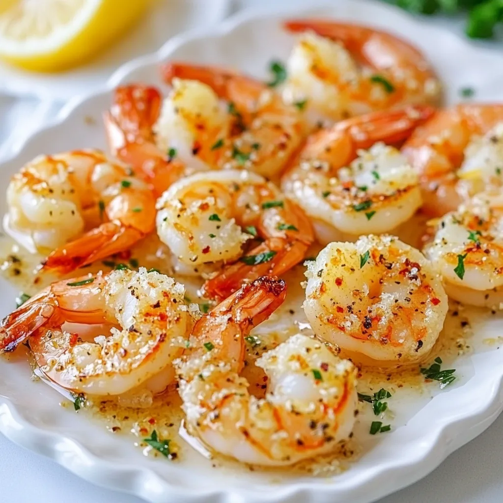 Garlic Parmesan Roasted Shrimp Flavorful Dinner Delight