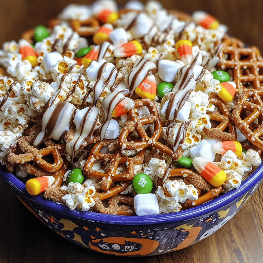 Halloween Snack Mix Quick and Tasty Party Treats