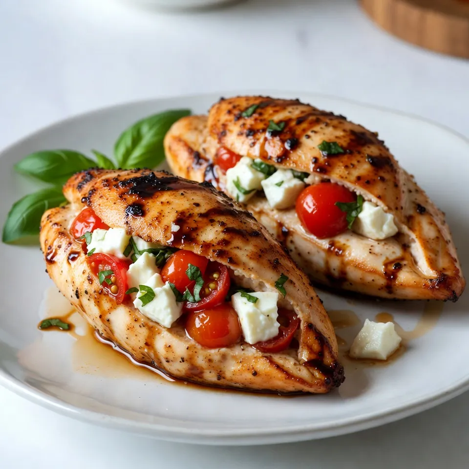 Caprese Stuffed Chicken Breast Juicy and Flavorful Dish