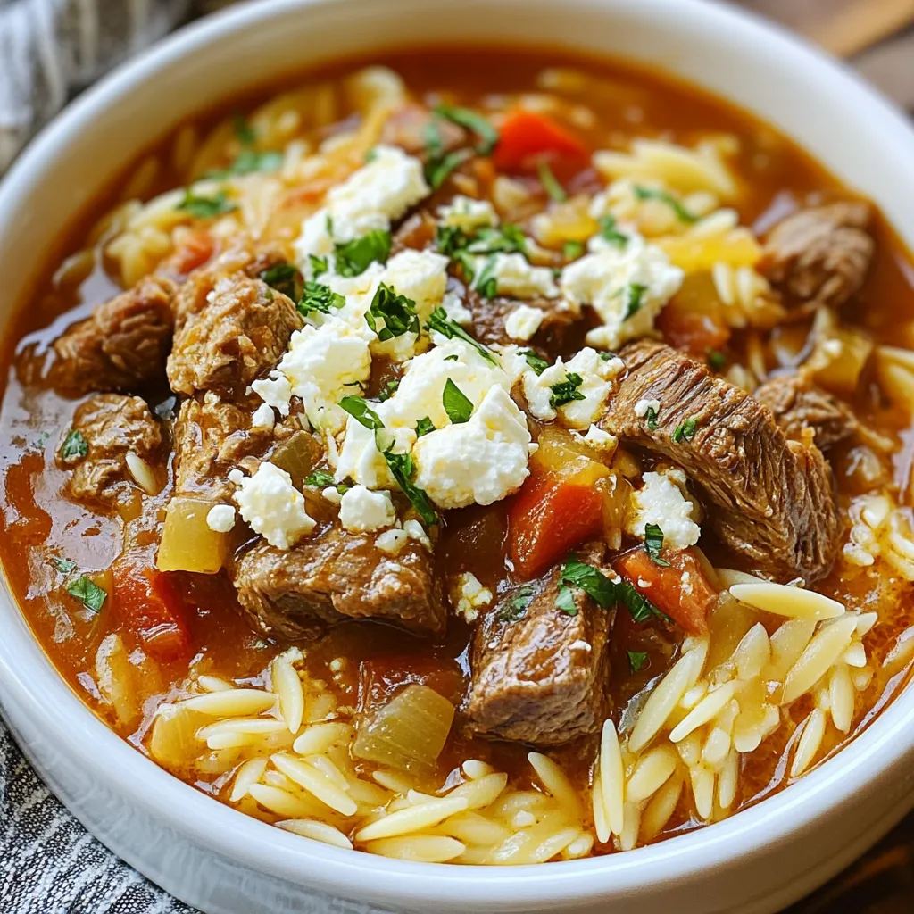 Greek Giouvetsi Flavorful and Hearty Comfort Meal