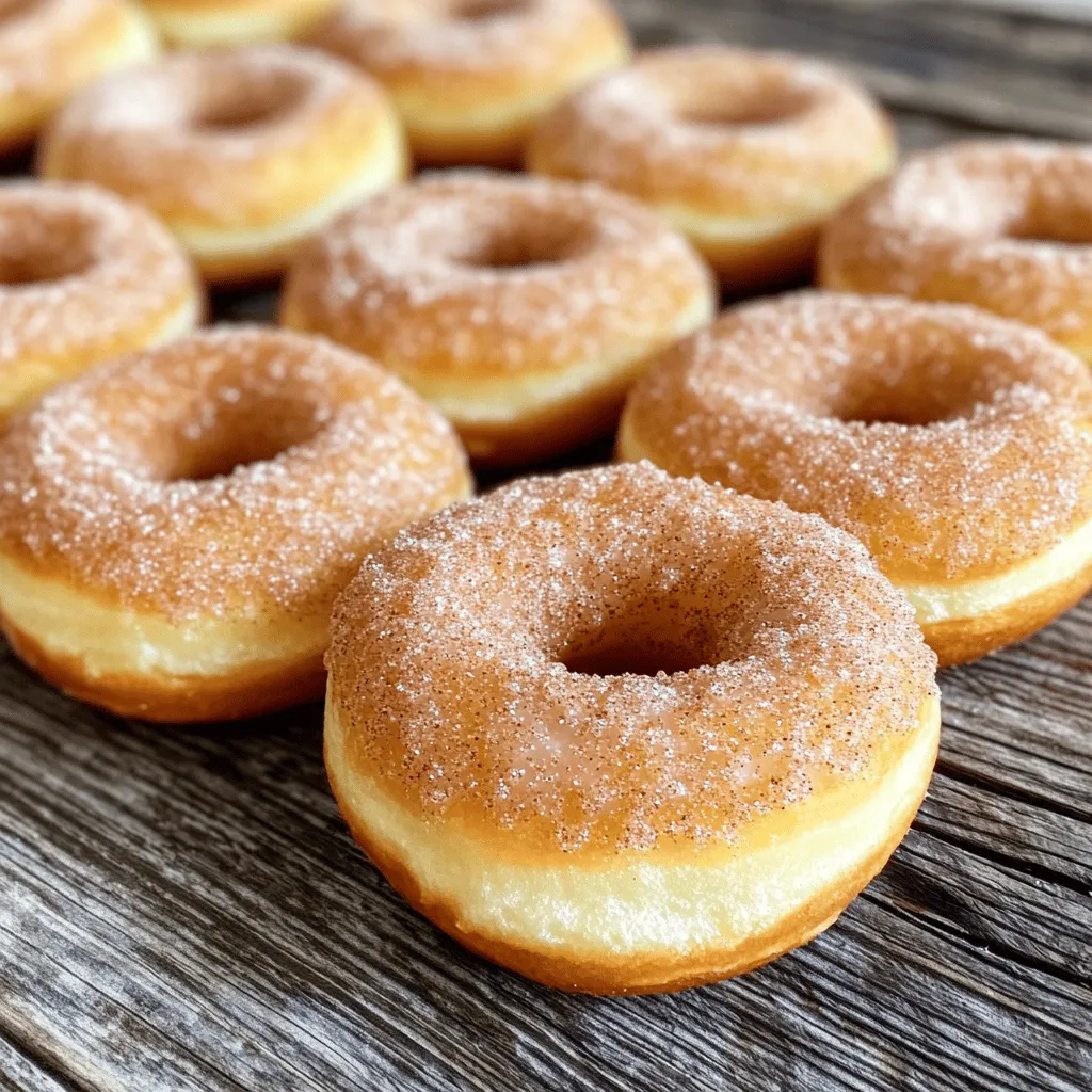 Easy Cinnamon Sugar Donuts Tasty and Quick Recipe