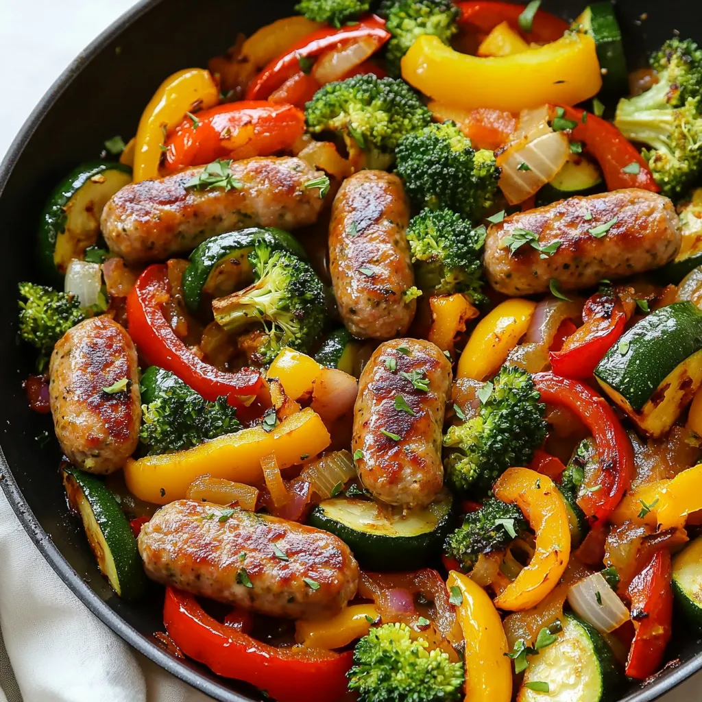 Healthy Sausage and Veggies Tasty Cooking Guide