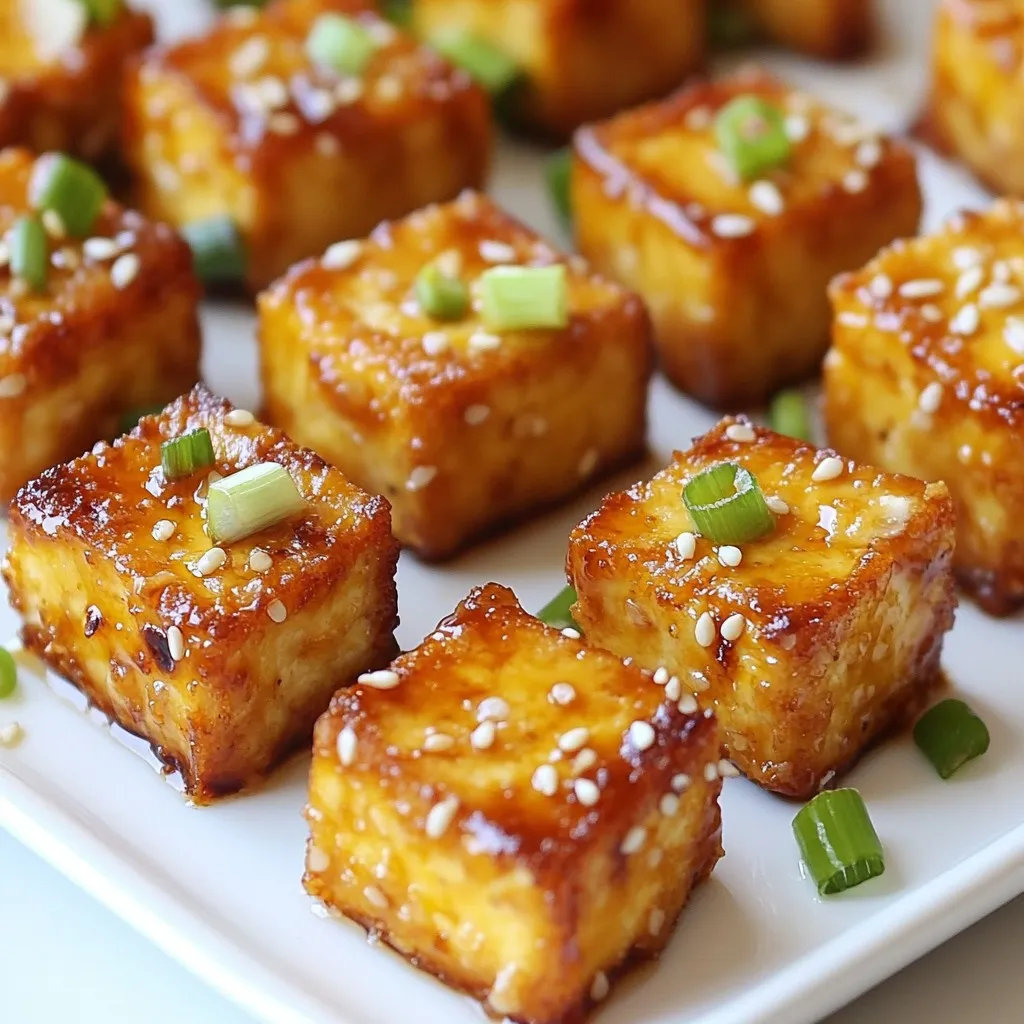 Crispy Garlic Tofu Bites Easy and Tasty Snack