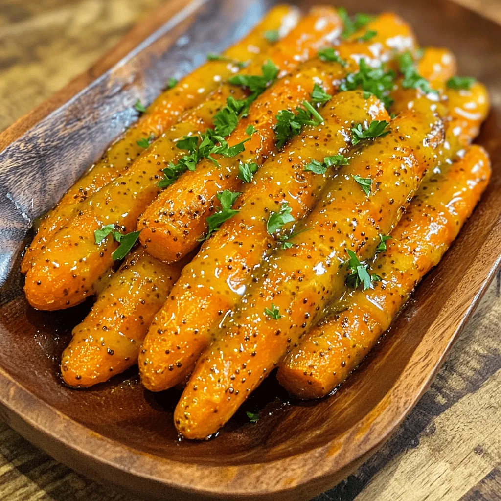 Honey Mustard Roasted Carrots Flavorful and Easy Recipe