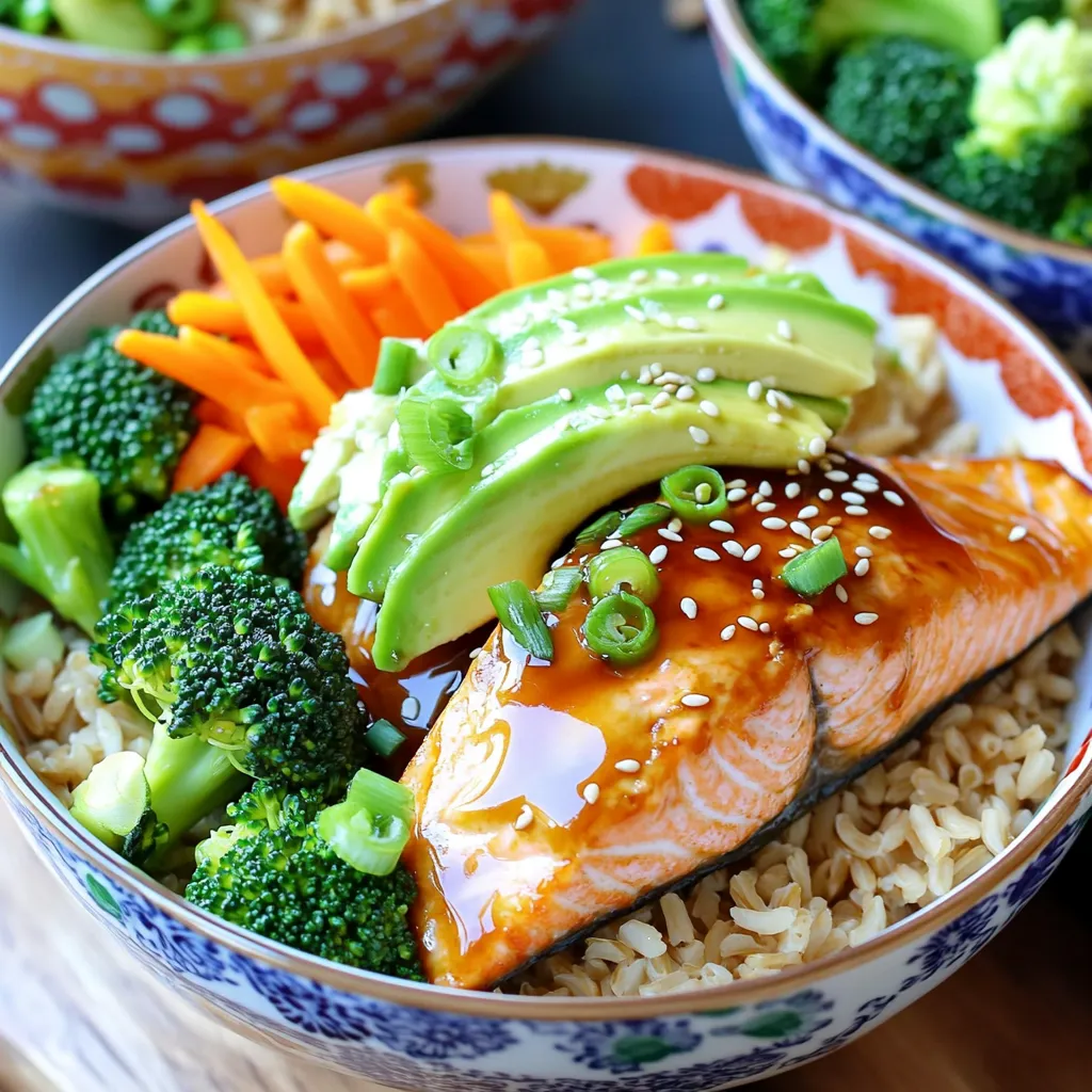 Easy Teriyaki Salmon Bowls Quick and Flavorful Meal