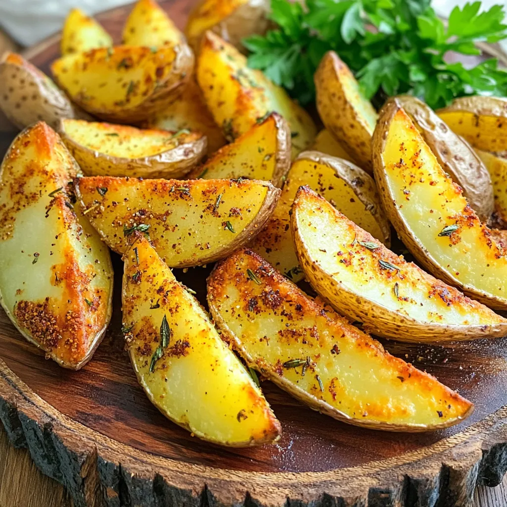Air Fryer Crispy Potato Wedges Perfectly Simple Recipe