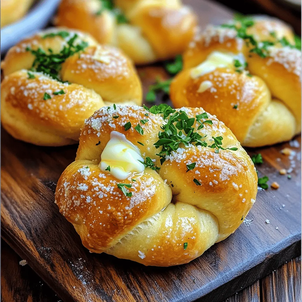 Garlic Herb Knots Flavorful and Easy Bread Recipe