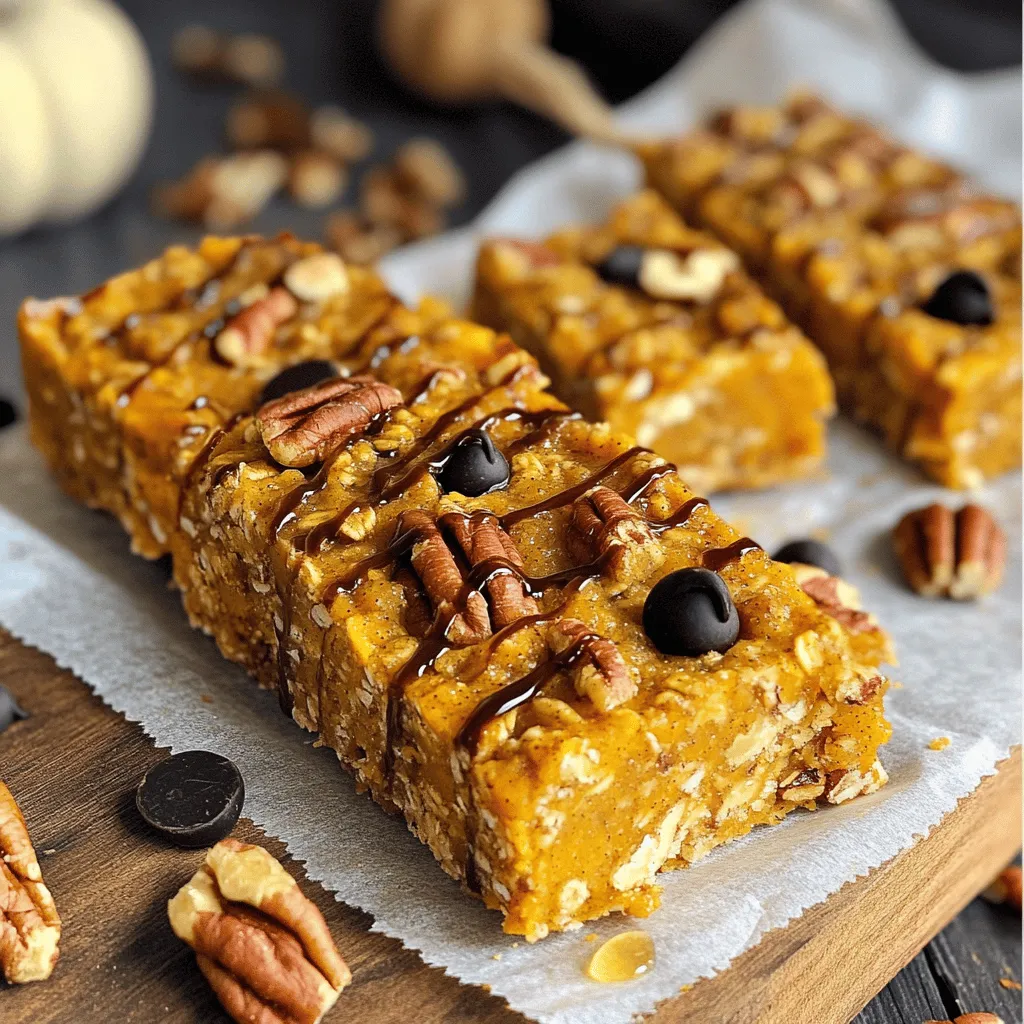 Pumpkin Pecan Granola Bars Healthy and Satisfying Snack