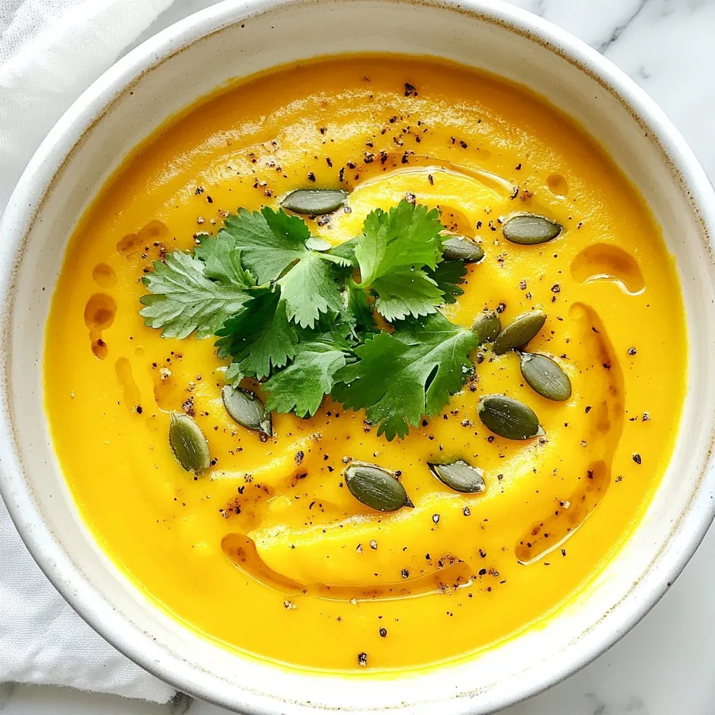 Pumpkin Sweet Potato Soup Flavorful and Easy Recipe