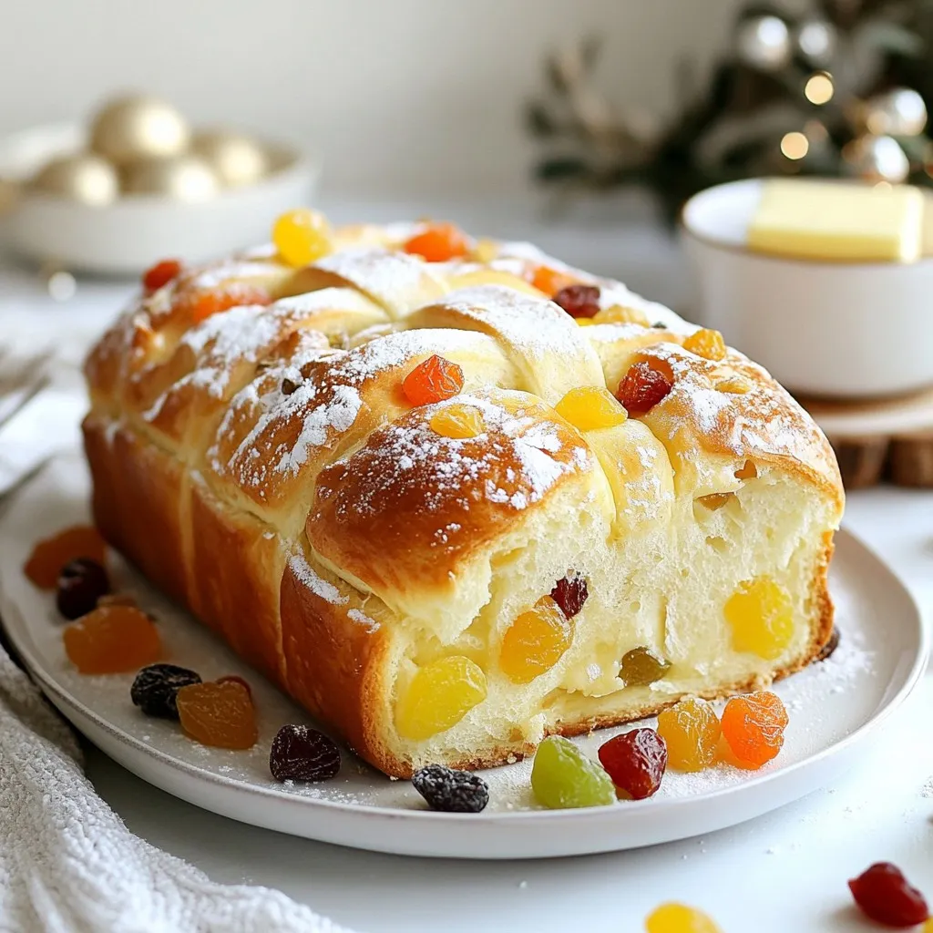 Festive Christmas Bread Delightful Holiday Treat