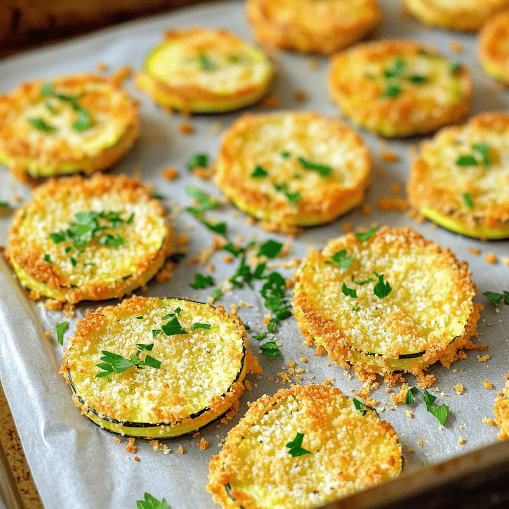 Crispy Baked Parmesan Zucchini Simple and Tasty Treat