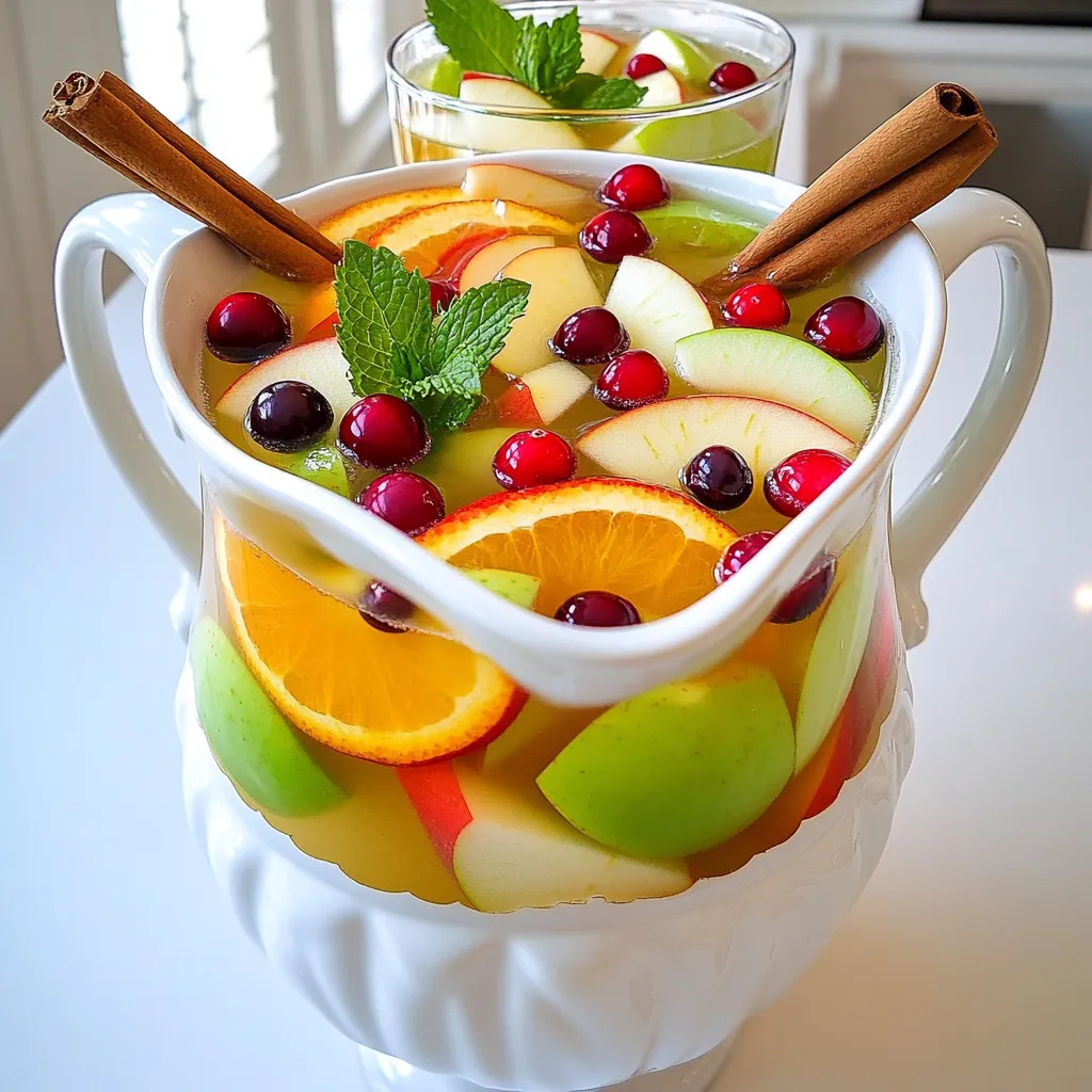 Warm Cranberry Apple Cider Sangria Delightful Drink