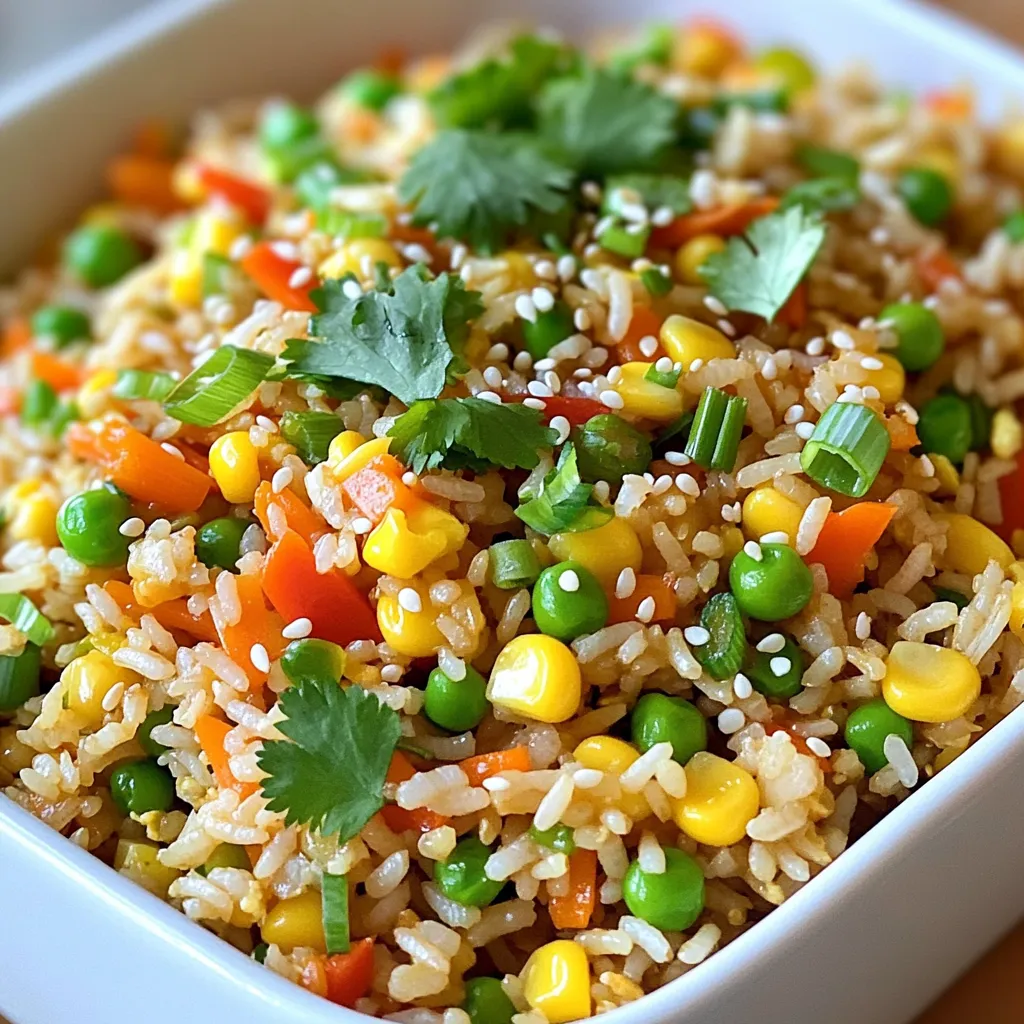 Minute Veggie Fried Rice Quick and Flavorful Meal