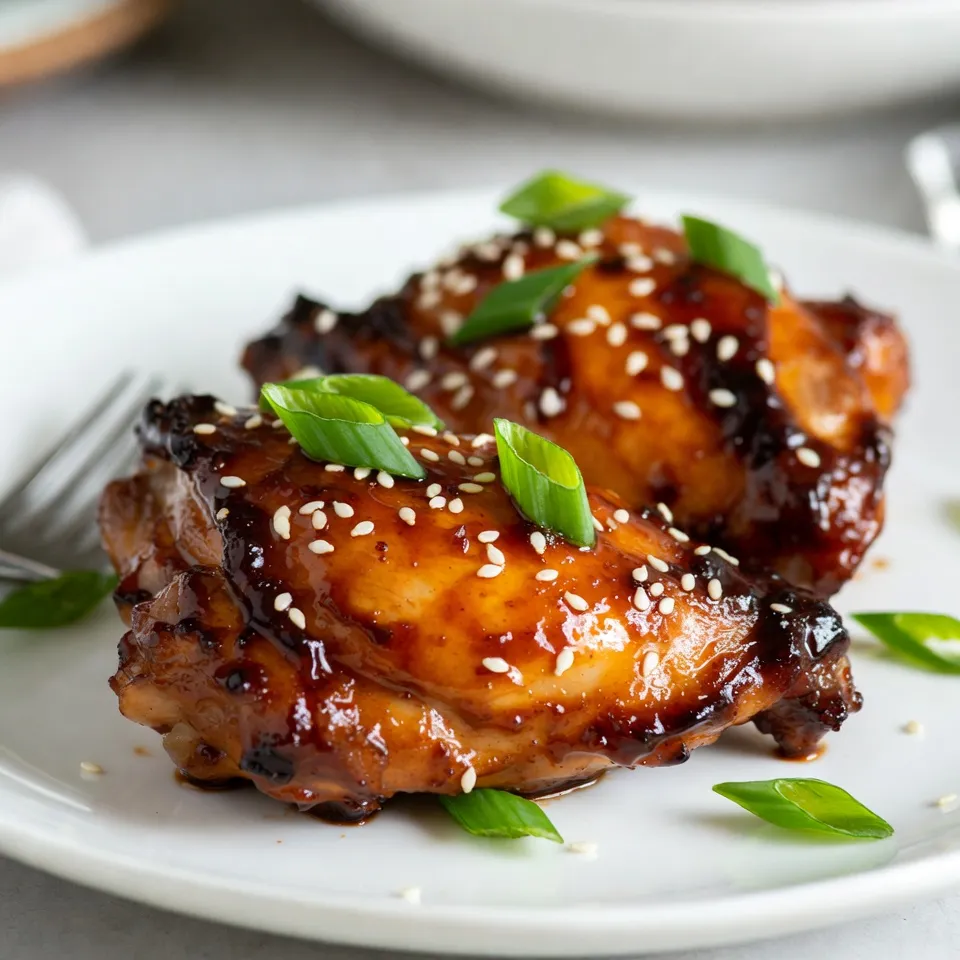 Baked Teriyaki Chicken Thighs Simple and Flavorful Dish
