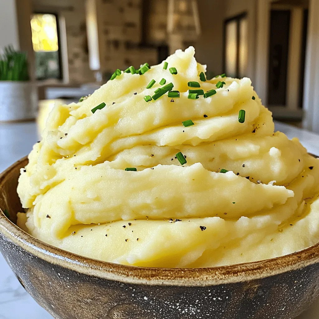 Creamy Garlic Mashed Potatoes Simple and Flavorful Dish