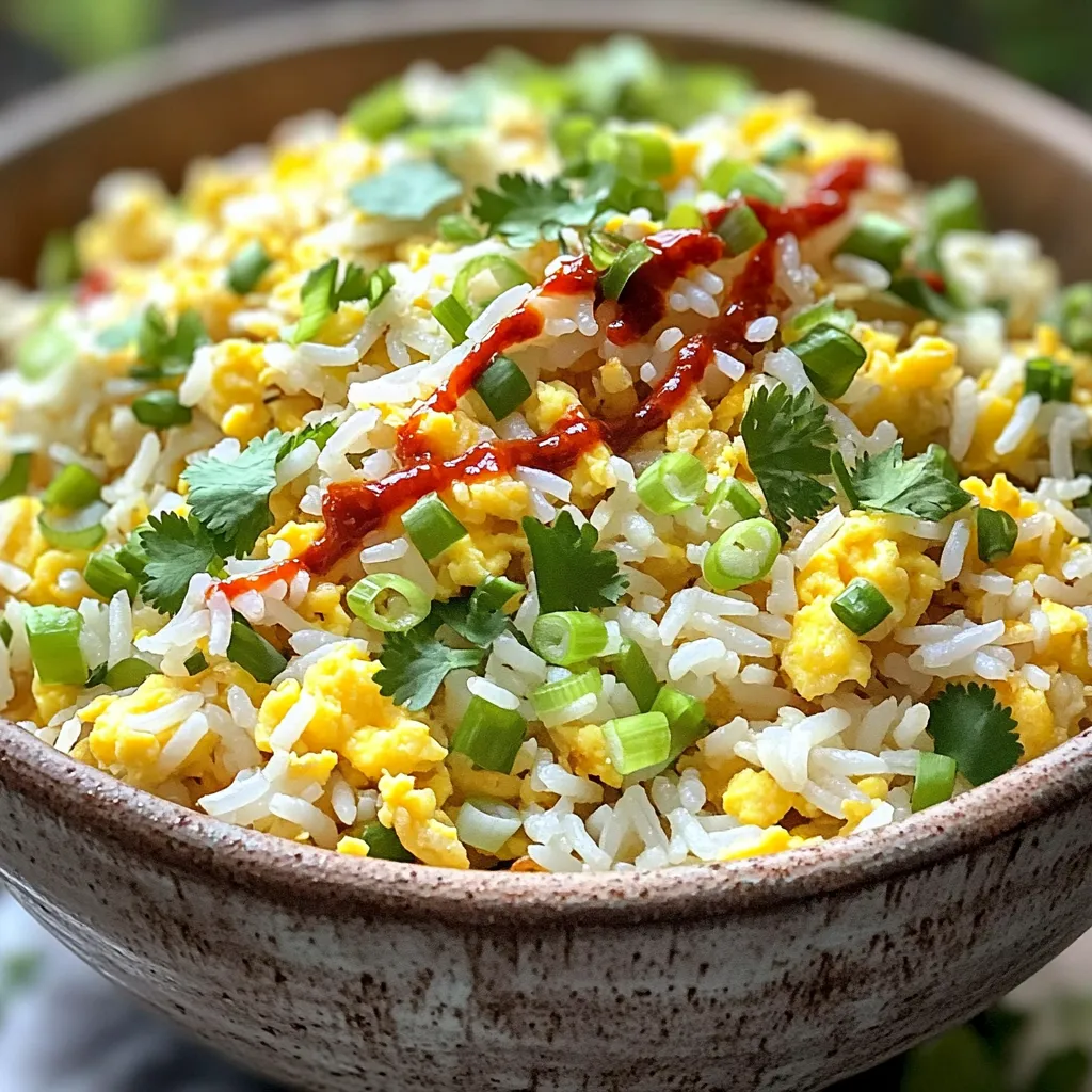 Minute Spicy Chili Crisp Egg Fried Rice Recipe Delight